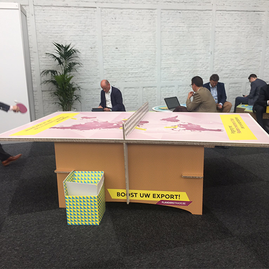 Visuele communicatie - Ping pongtafel
